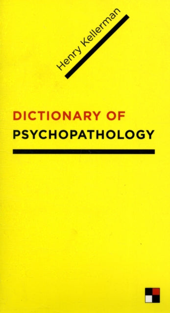 Book cover of: Dictionary of Psychopathology
