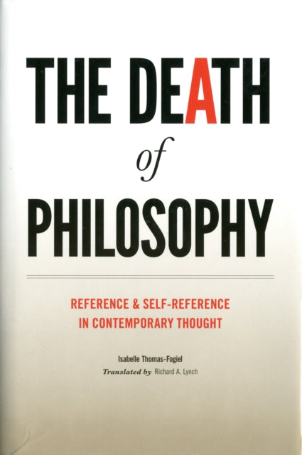 Book cover of: Death of Philosophy. By: Isabelle Thomas-Fogiel