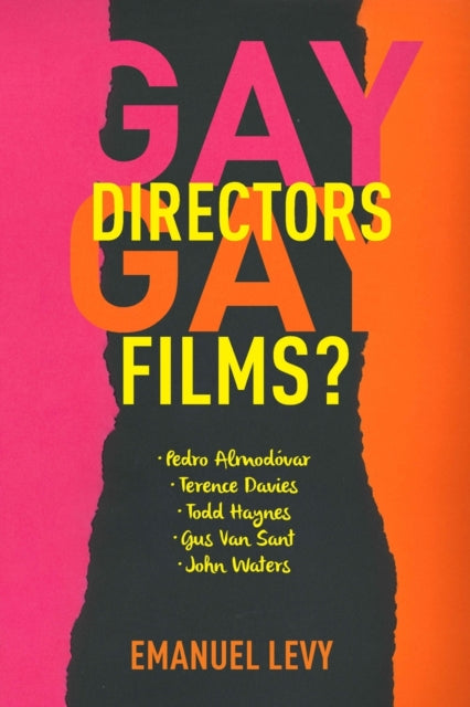Book cover of: Gay Directors, Gay Films?. By: Emanuel Levy