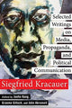 Book cover of: Selected Writings on Media, Propaganda, and Political Communication. By: Siegfried Kracauer