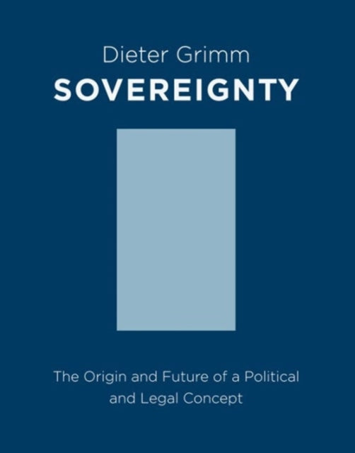 Book cover of: Sovereignty. By: Dieter Grimm