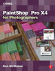 Book cover of: PaintShop Pro X4 for Photographers
