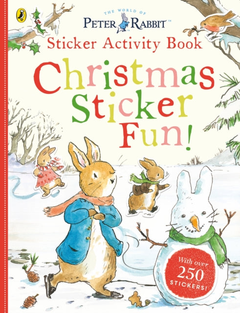 Peter Rabbit Christmas Fun Sticker Activity Book 9780241433607 Beatrix Potter