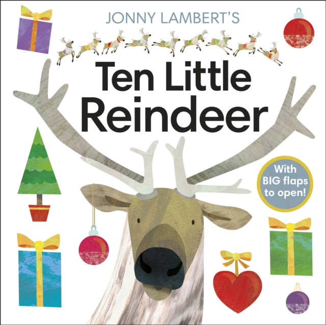 Book cover of: Jonny Lambert's Ten Little Reindeer. By: DK Publishing
