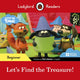 Book cover of: Ladybird Readers Beginner Level - Timmy Time - Let's Find the Treasure! (ELT Graded Reader)