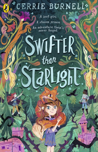 Book cover of: Swifter than Starlight. By: Cerrie Burnell