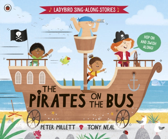 Book cover of: Pirates on the Bus. By: Peter Millett