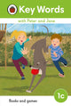 Book cover of: Key Words with Peter and Jane Level 1c – Books and Games. By: Ladybird