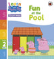 Book cover of: Learn with Peppa Phonics Level 2 Book 9 – Fun at the Pool (Phonics Reader). By: Peppa Pig