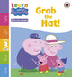 Book cover of: Learn with Peppa Phonics Level 3 Book 1 – Grab the Hat! (Phonics Reader). By: Peppa Pig