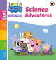 Book cover of: Learn with Peppa Phonics Level 5 Book 7 – Science Adventures (Phonics Reader). By: Peppa Pig