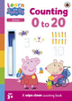 Book cover of: Learn with Peppa: Counting 0–20. By: Peppa Pig