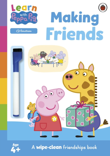 Book cover of: Learn with Peppa: Making Friends. By: Peppa Pig