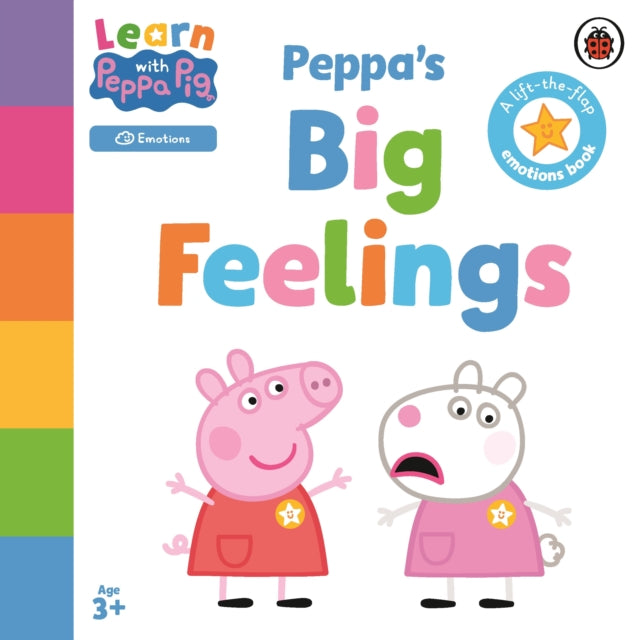 Book cover of: Learn with Peppa: Peppa's Big Feelings. By: Peppa Pig