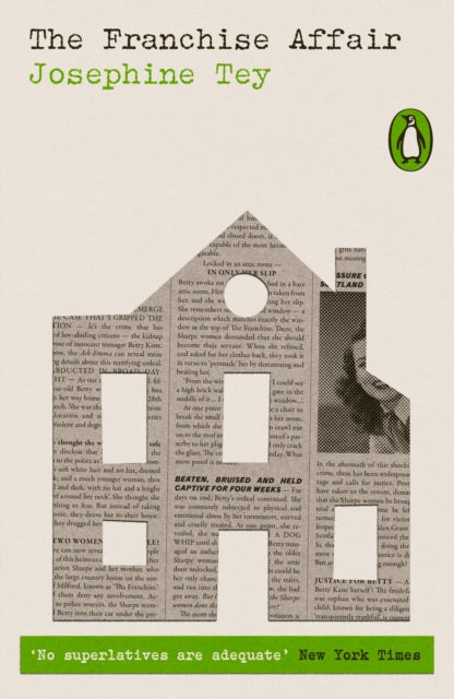 Book cover of: Franchise Affair. By: Josephine Tey