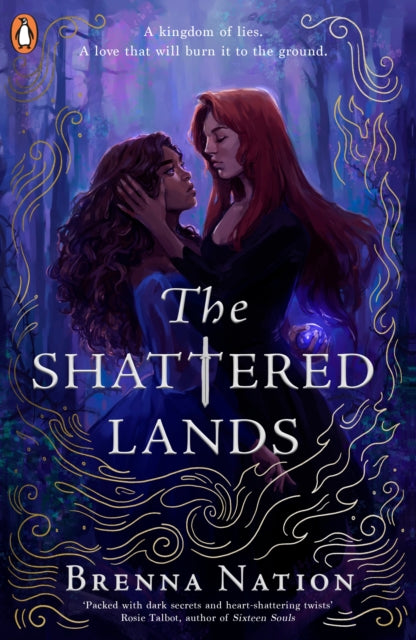 Book cover of: Shattered Lands. By: Brenna Nation