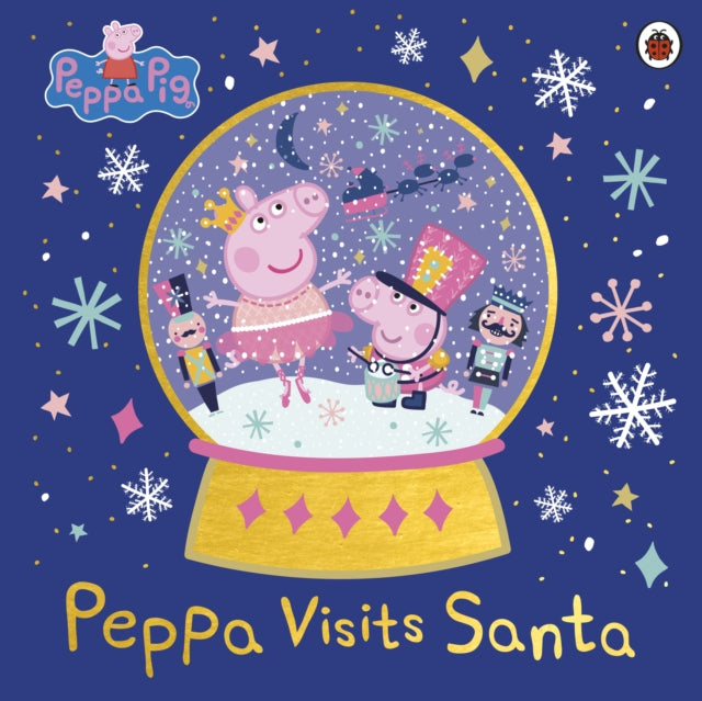 Book cover of: Peppa Pig: Peppa Visits Santa. By: Peppa Pig
