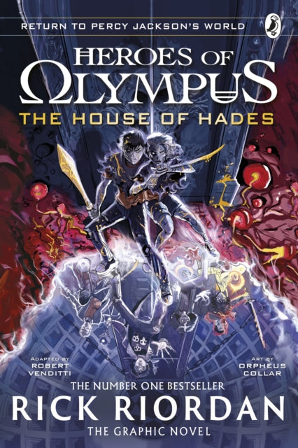House of Hades: The Graphic Novel (Heroes of Olympus Book 4) 9780241686560 Rick Riordan
