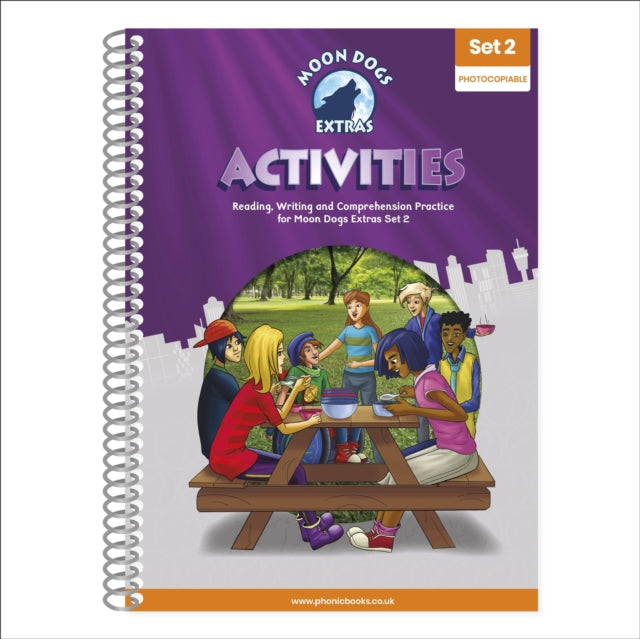 Book cover of: Phonic Books Moon Dogs Extras Set 2 Activities. By: Phonic Books