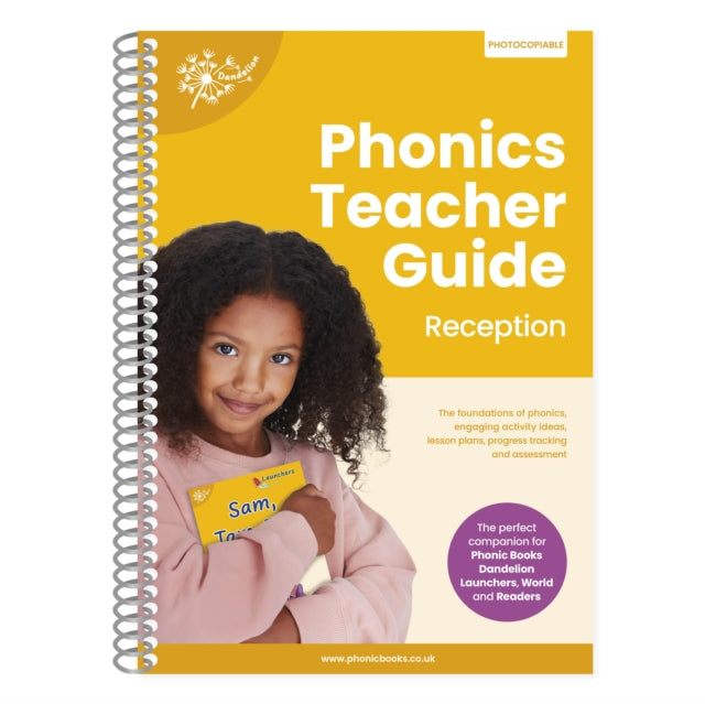 Book cover of: Phonics Teacher Guide Reception. By: Phonic Books