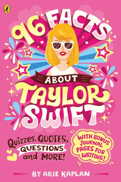 Book cover of: 96 Facts About Taylor Swift. By: Arie Kaplan