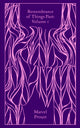 Book cover of: Remembrance of Things Past: Volume 1