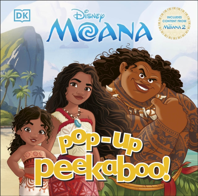 Pop-Up Peekaboo! Disney Moana 9780241720424 DK Publishing