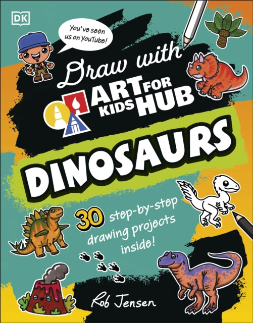 Draw with Art for Kids Hub Dinosaurs 9780241753408 Art For Kids Hub