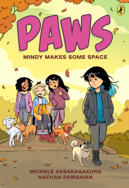 Book cover of: PAWS: Mindy Makes Some Space. By: Nathan Fairbairn