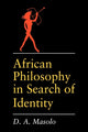 Book cover of: African Philosophy in Search of Identity
