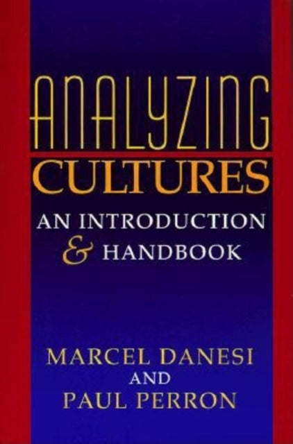Book cover of: Analyzing Cultures