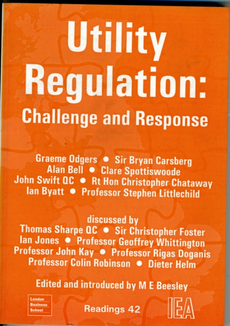 Book cover of: Utility Regulation. By: Graeme Odgers