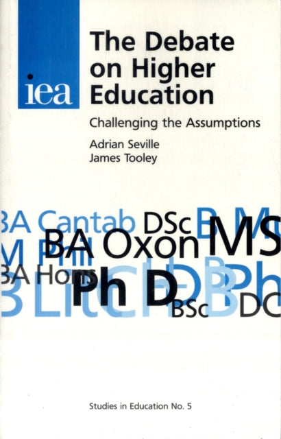 Book cover of: Debate on Higher Education. By: Adrian Seville