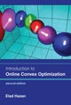 Book cover of: Introduction to Online Convex Optimization, second edition. By: Elad Hazan