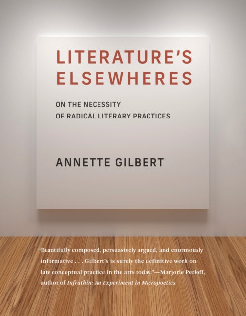 Book cover of: Literature’s Elsewheres. By: Annette Gilbert