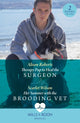 Book cover of: Therapy Pup To Heal The Surgeon / Her Summer With The Brooding Vet. By: Alison Roberts