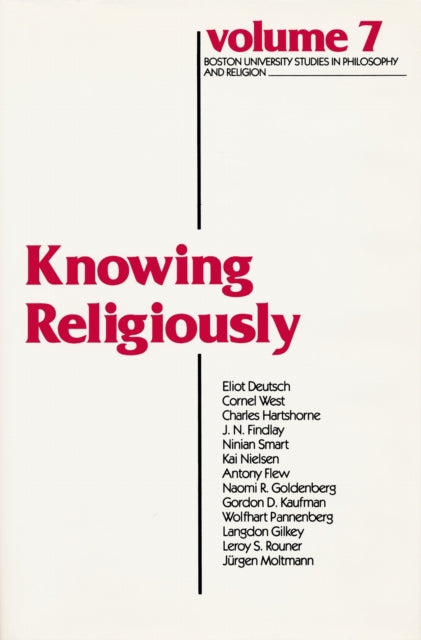 Book cover of: Knowing Religiously. By: Leroy S. Rouner