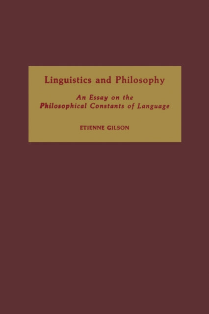 Book cover of: Linguistics and Philosophy
