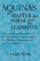 Book cover of: Aquinas on Matter and Form and the Elements