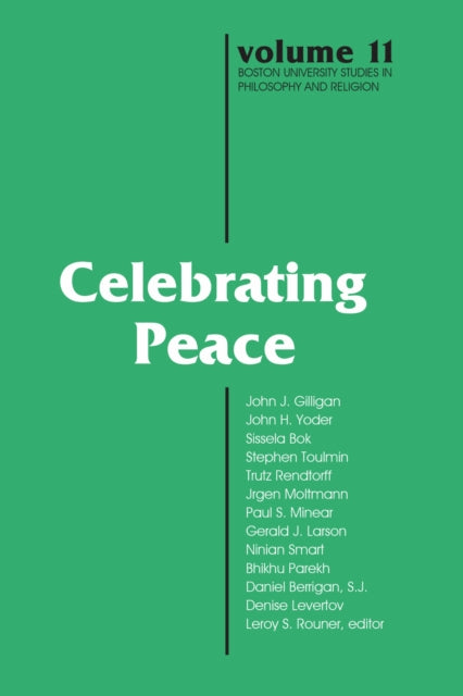 Book cover of: Celebrating Peace. By: Leroy S. Rouner