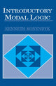 Book cover of: Introductory Modal Logic. By: Konyndyk, Kenneth , Jr.