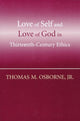 Book cover of: Love of Self and Love of God in Thirteenth-Century Ethics