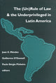 Book cover of: (Un)Rule of Law and the Underprivileged in Latin America