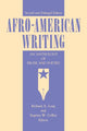 Book cover of: Afro-American Writing. By: Richard A. Long