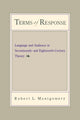 Book cover of: Terms of Response. By: Robert Langford Montgomery