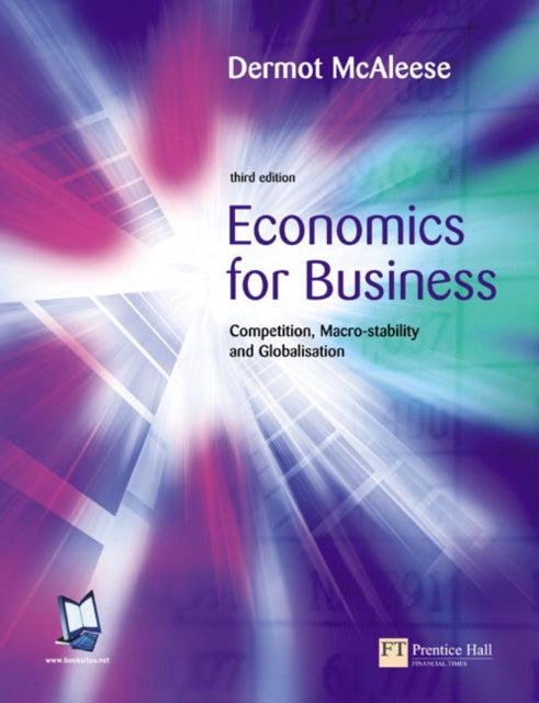 Book cover of: Economics for Business. By: Dermot McAleese