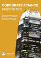 Book cover of: Corporate Finance Passnotes. By: Denzil Watson