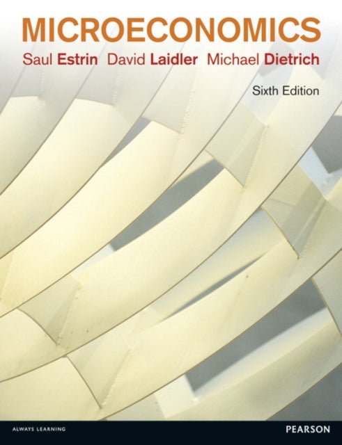 Book cover of: Microeconomics. By: Saul Estrin