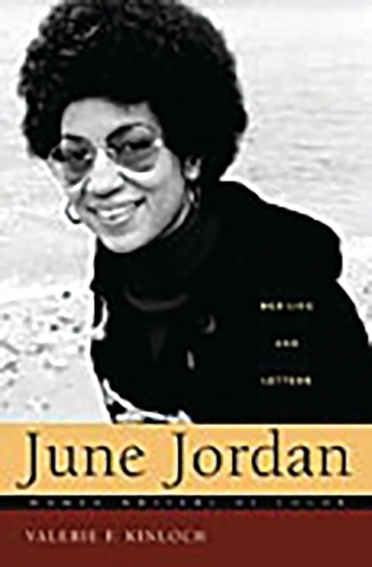 Book cover of: June Jordan. By: Valerie Kinloch