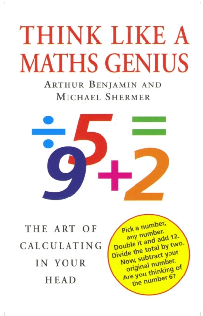 Book cover of: Think Like A Maths Genius